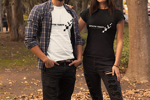 CAMISETAS RETRATOS TAMAYO
